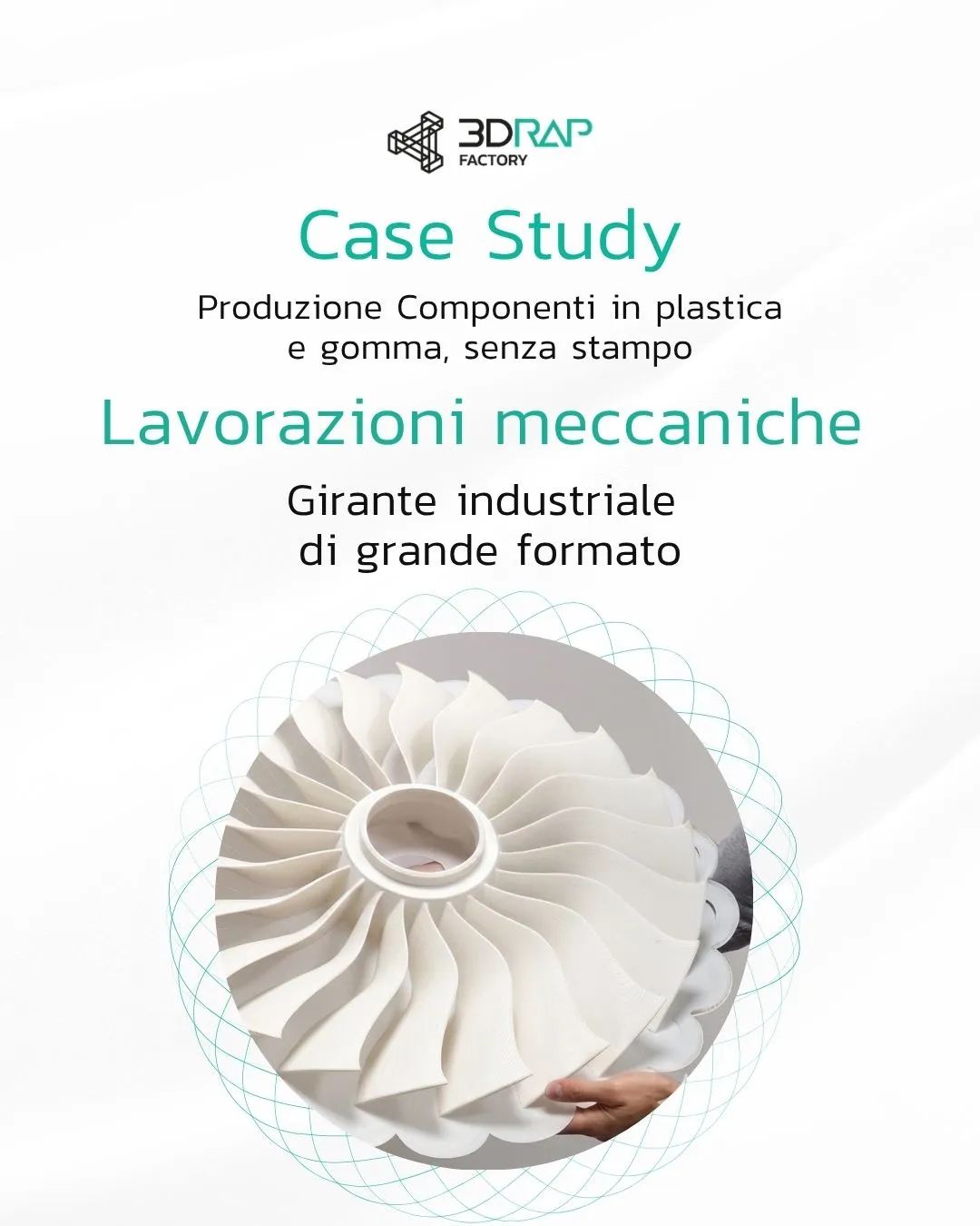 Girante industriale di grande formato